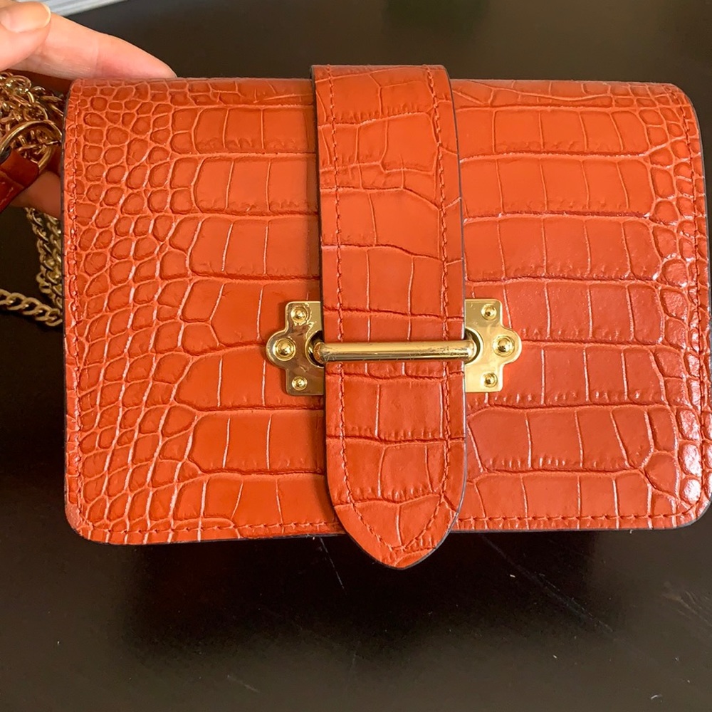 Italian leather Cross body bag